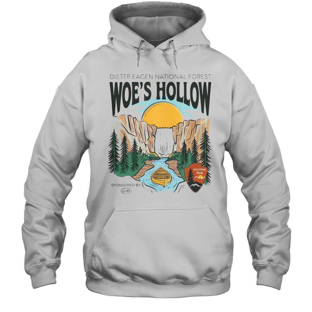 Woes Hollow Retro Vintage National Park Aesthetic T-Shirt Unisex Hoodie