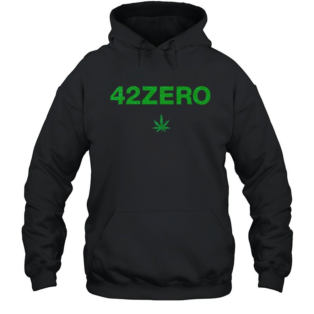 42ZERO Cannabis Weed Shirt Unisex Hoodie