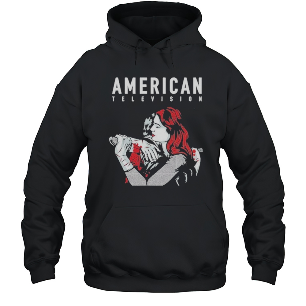 American Television Scars T-shirt Unisex Hoodie