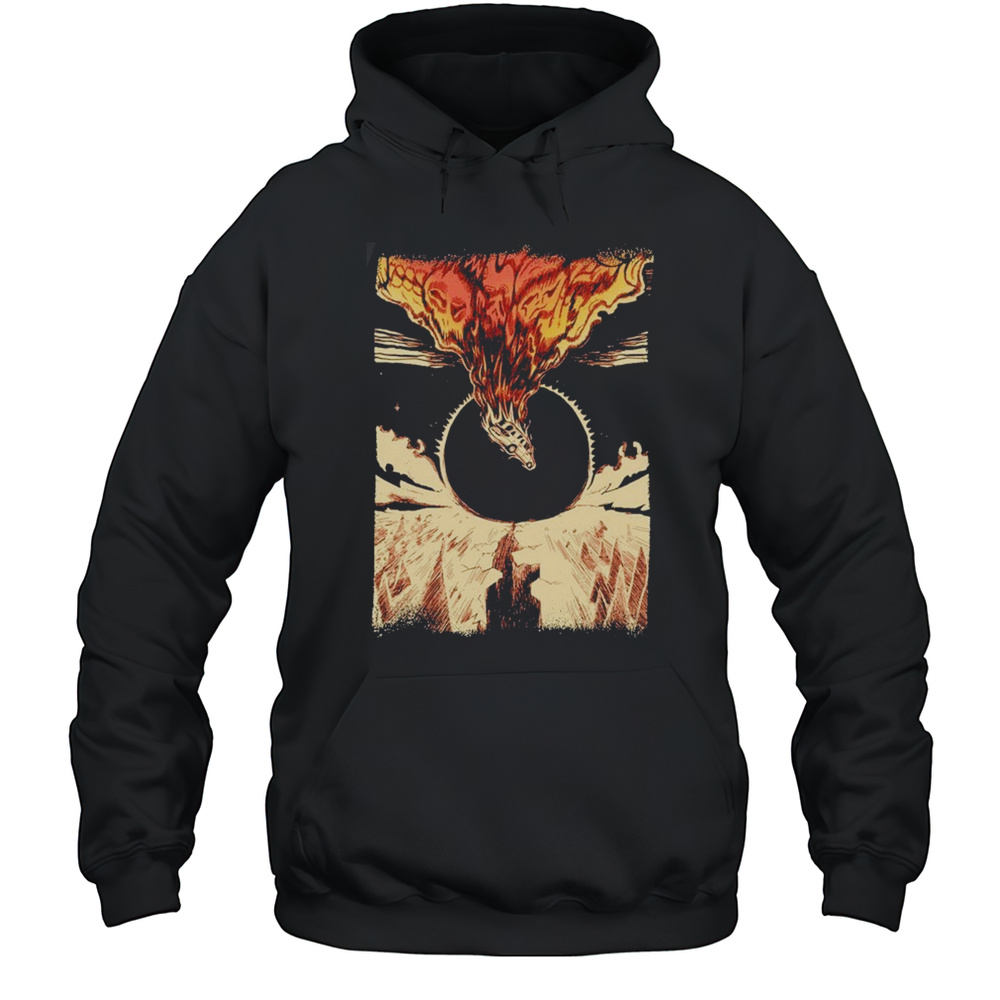 Arcadia Grey Casually Crashing T-shirt Unisex Hoodie