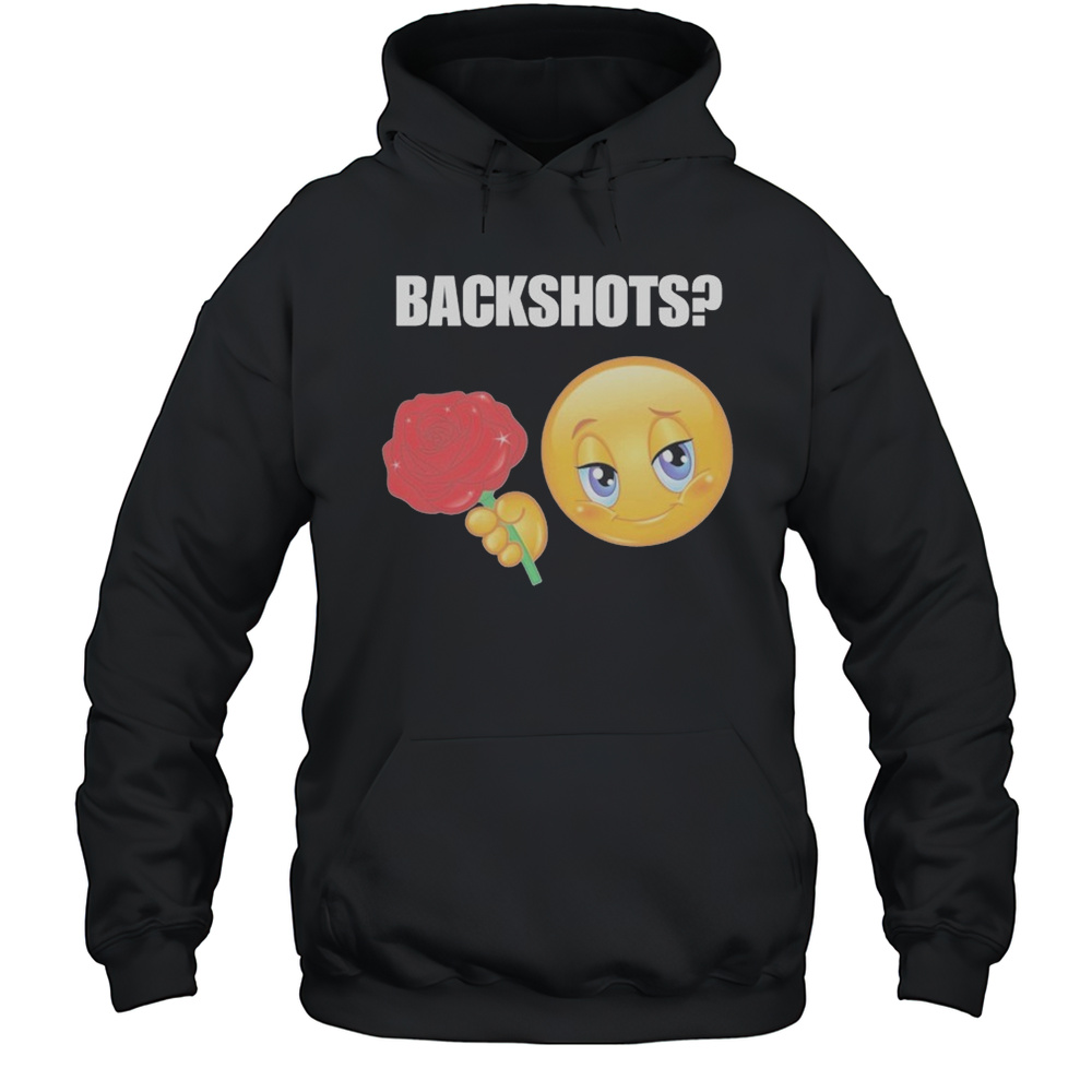 Backshots Rose T-shirt Unisex Hoodie