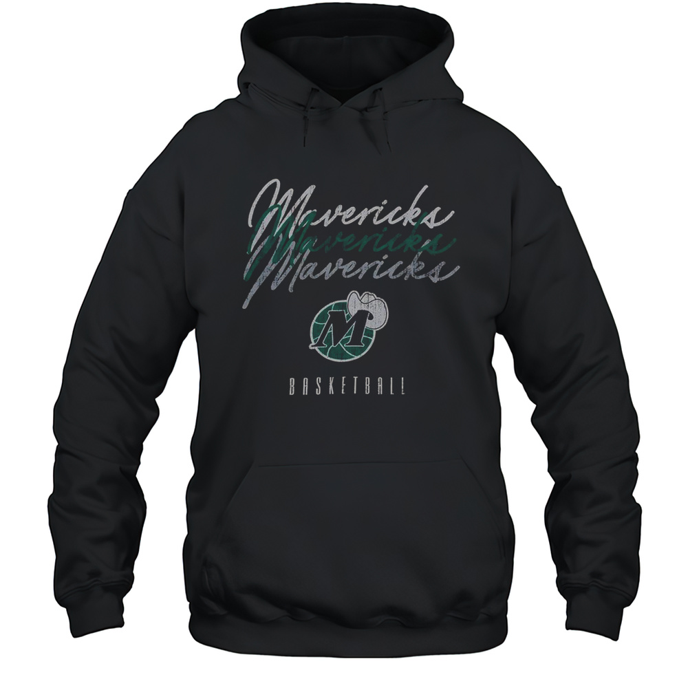 Dallas Mavericks Hardwood Classics Triple Stack T-Shirt Unisex Hoodie
