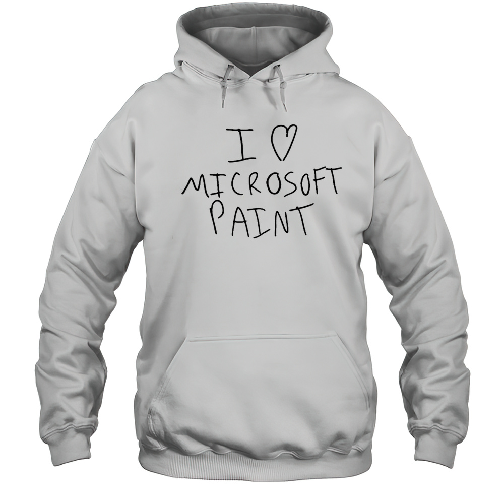 I Love Ms Paint T-Shirt Unisex Hoodie