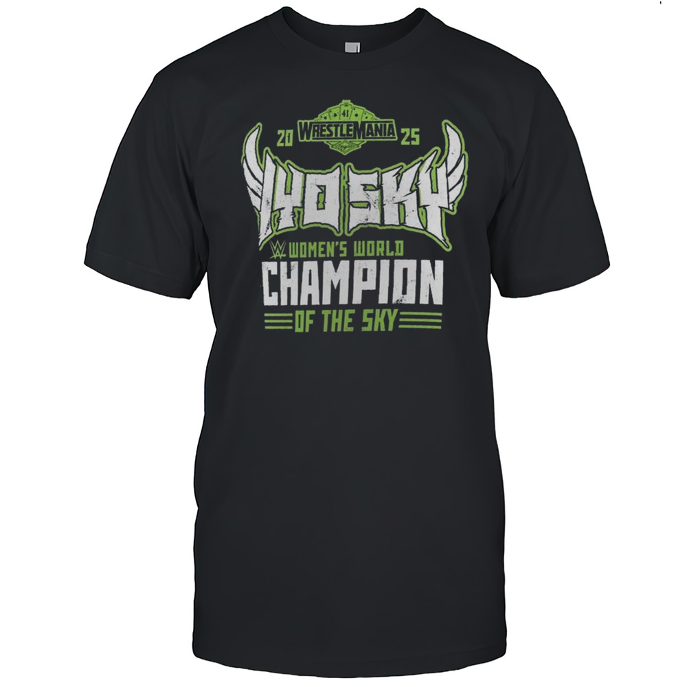 IYO SKY Womens World Champion Of The Sky WrestleMania 41 Winner Shirt