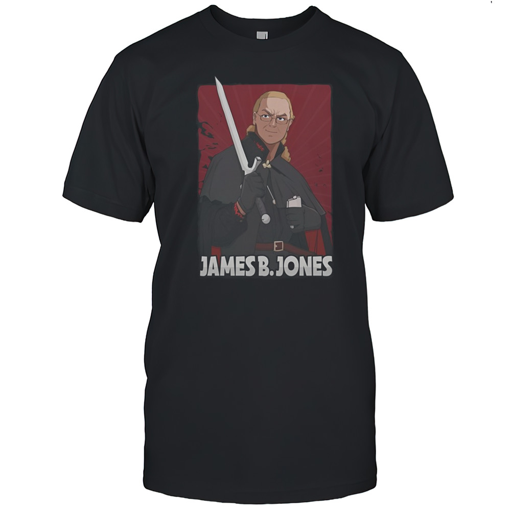 James B. Jones Anime Knight T-shirt