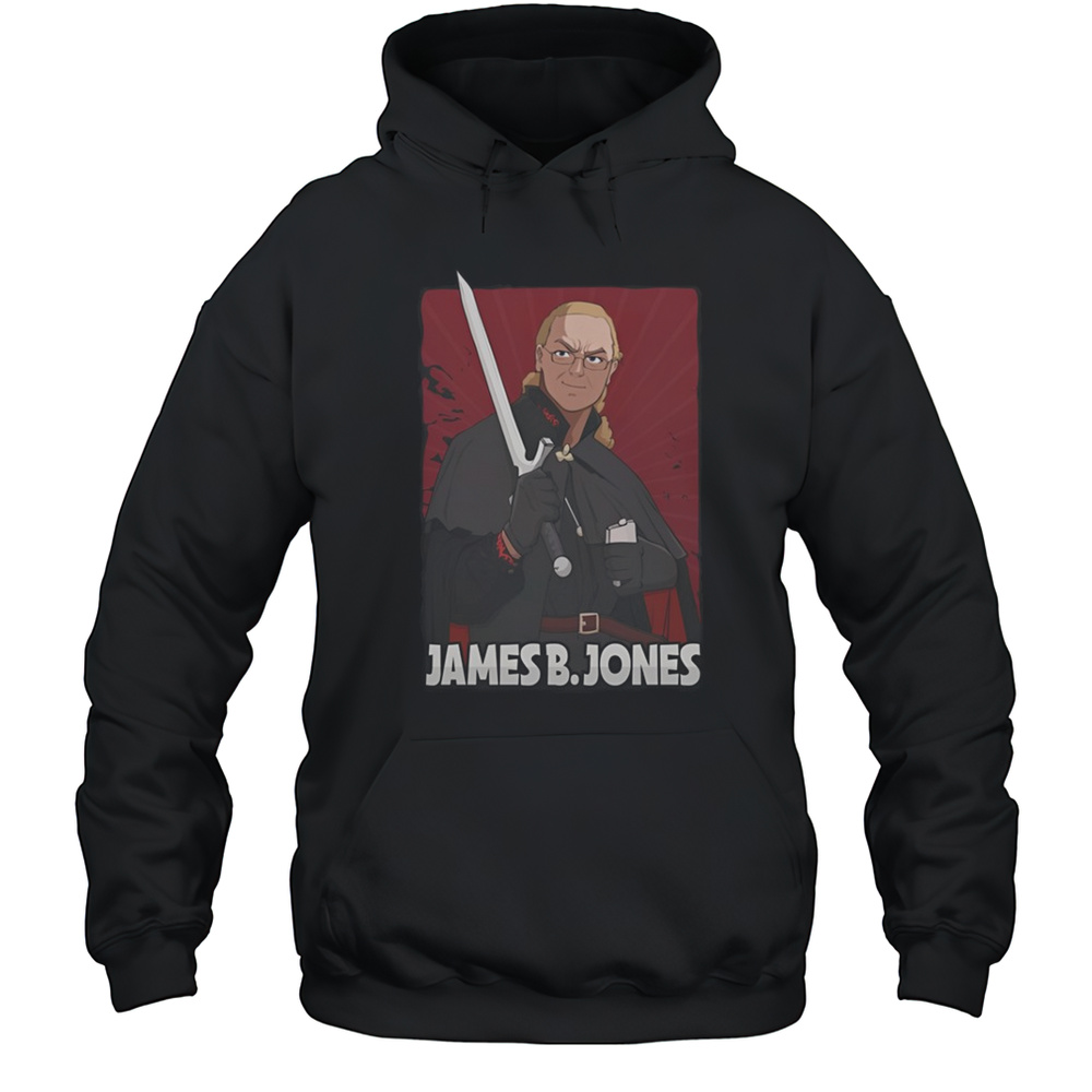 James B. Jones Anime Knight T-shirt Unisex Hoodie