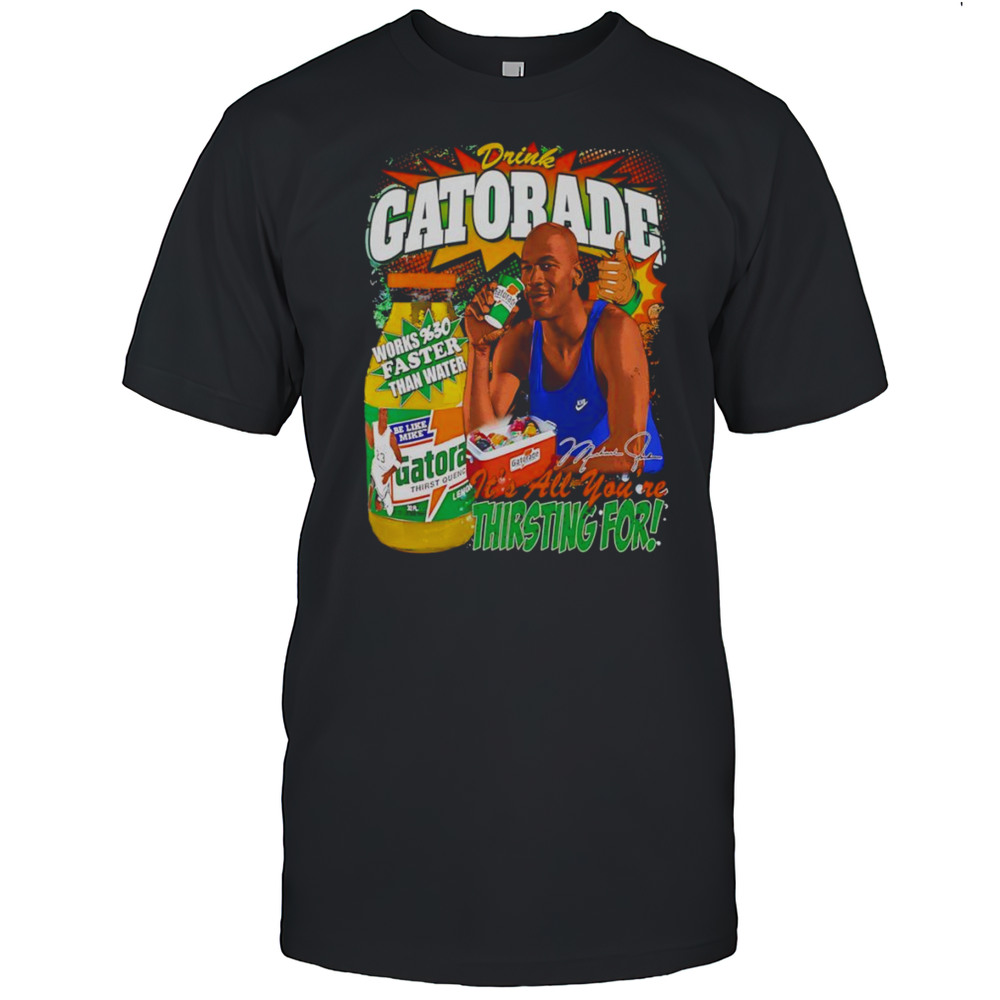 Michael Jordan Gatorade Graphic Shirt