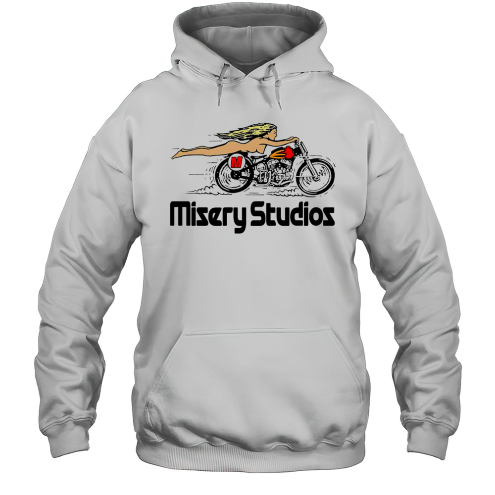 Misery Studios Girl Moto Shirt Unisex Hoodie