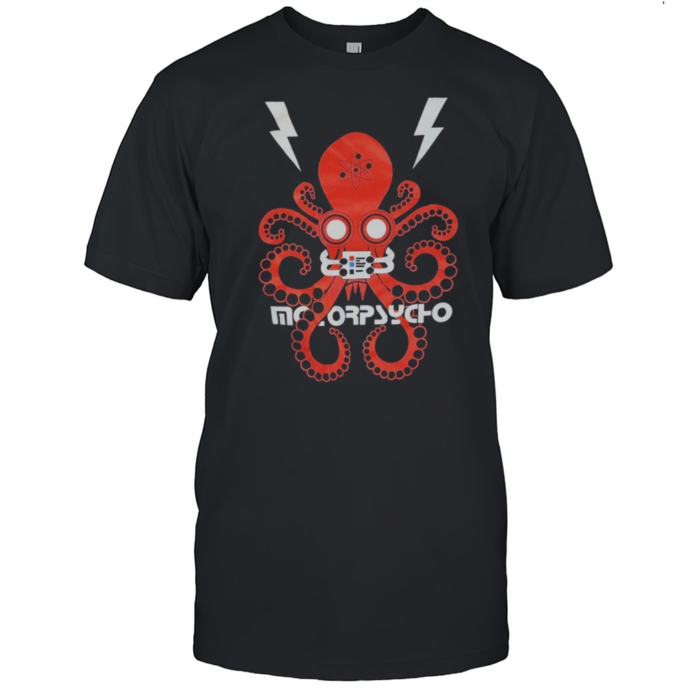 Motorpsycho Octopus Squid T-shirt