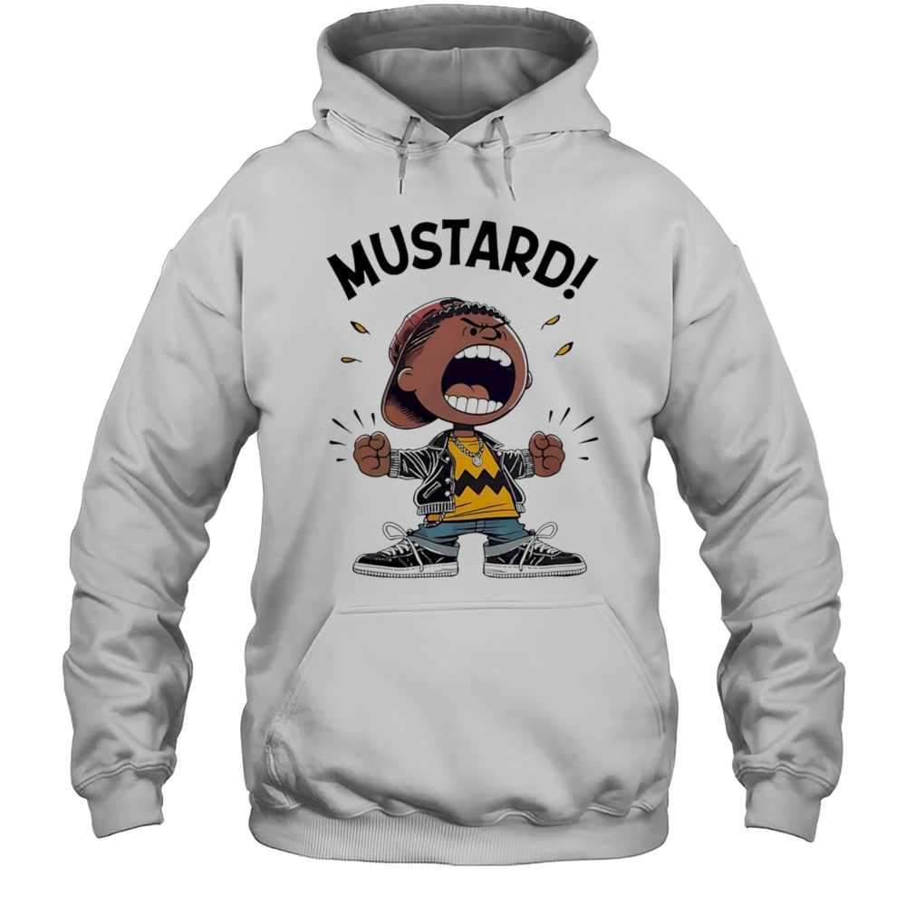 Mustard 2025 Scream Shirt Unisex Hoodie