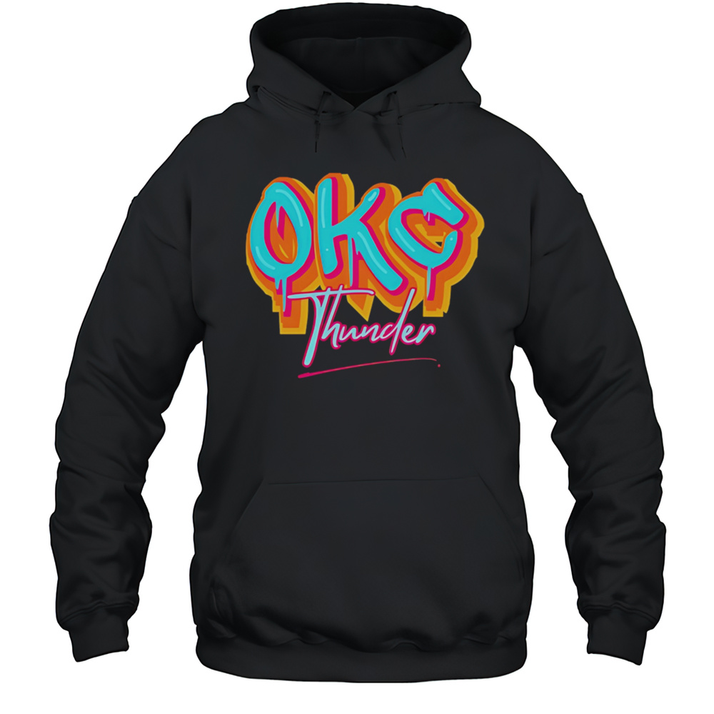 Okc Thunder Candy Shirt Unisex Hoodie