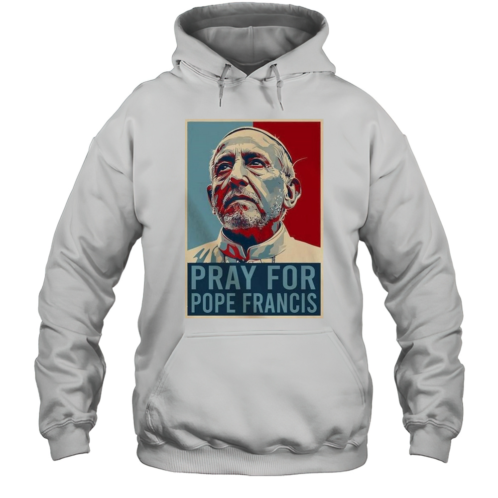 Pray For Pope Francis Vintage Shirt Unisex Hoodie
