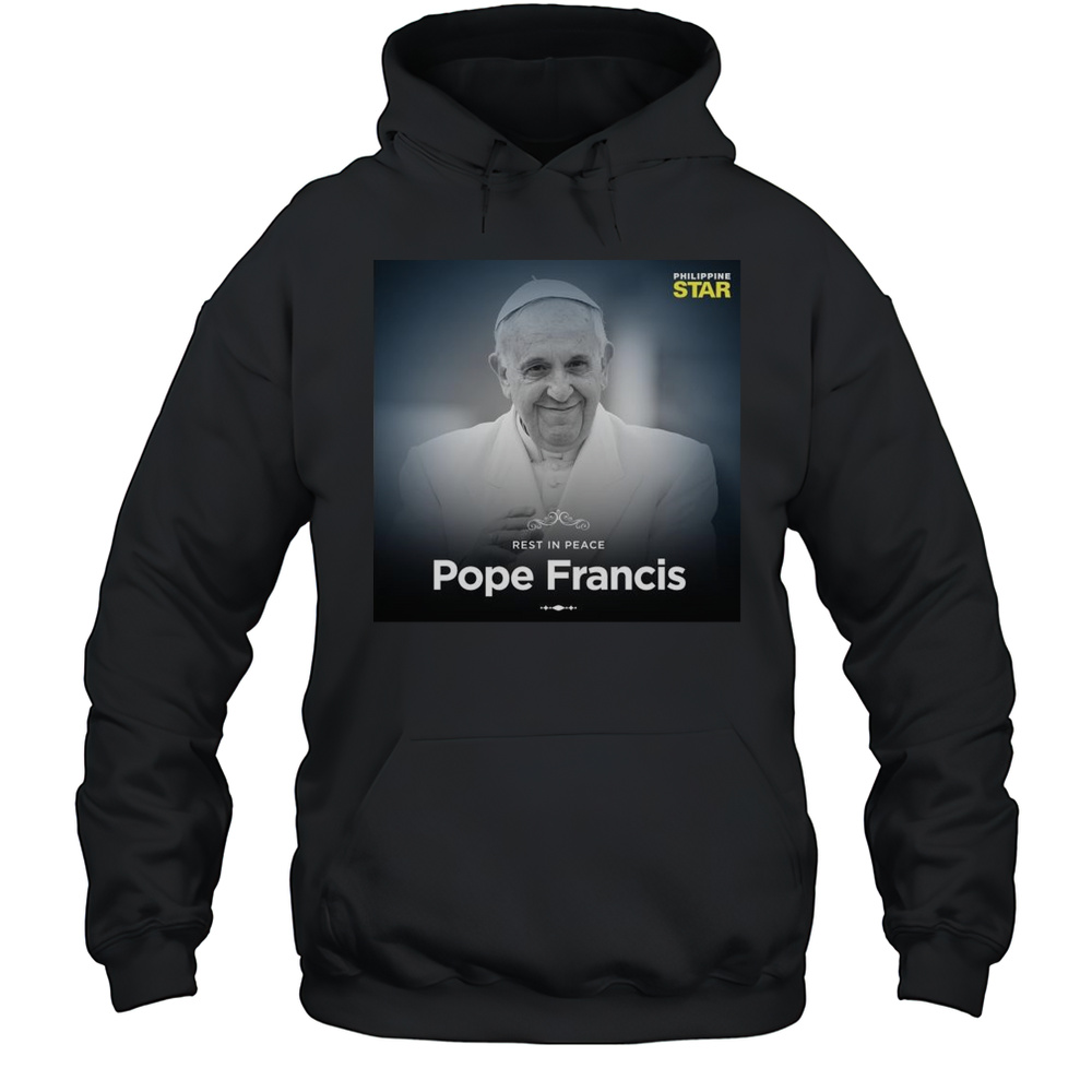 Rest In Peace Pope Francis 1936-2025 Shirt Unisex Hoodie