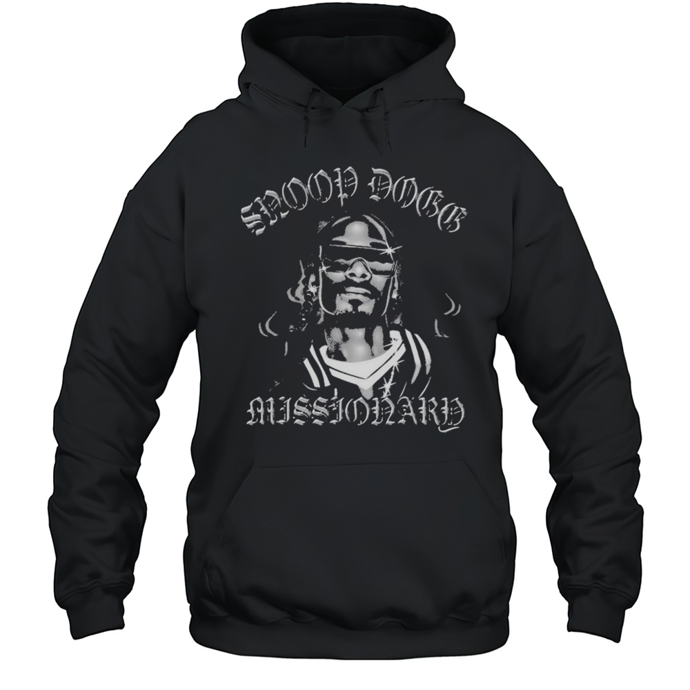 Snoop Dogg Missionary Airbrush T-shirt Unisex Hoodie