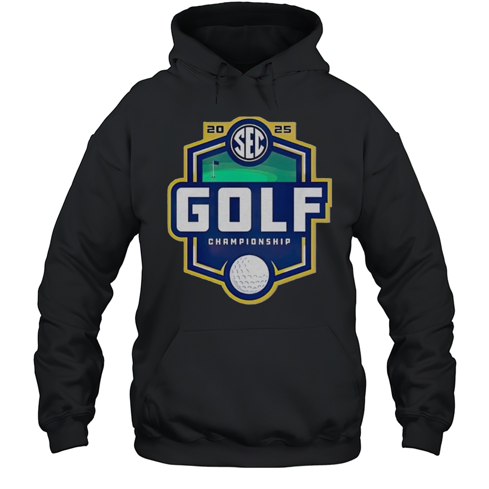 Southeastern Conference 2025 Sec Golf Championship Logo Shirt Unisex Hoodie
