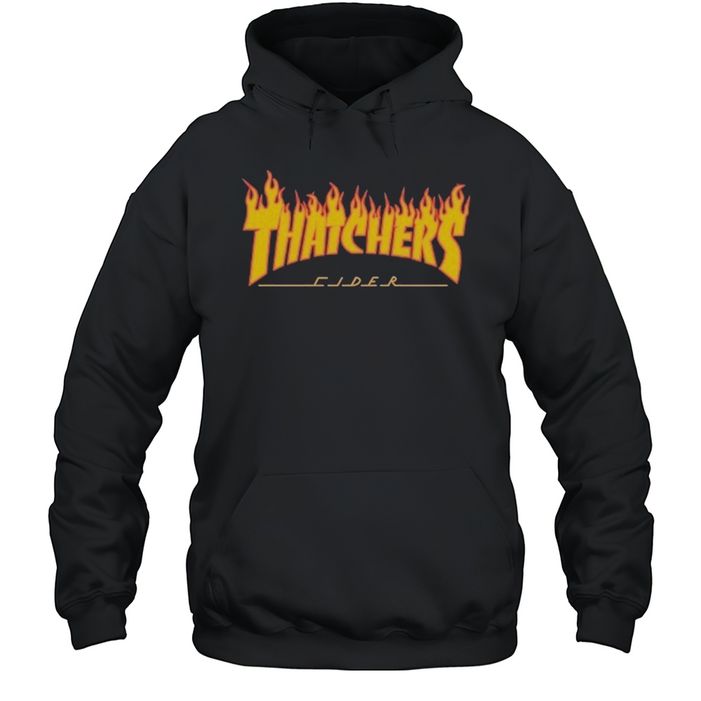 Thatchers Rider Flame T-shirt Unisex Hoodie