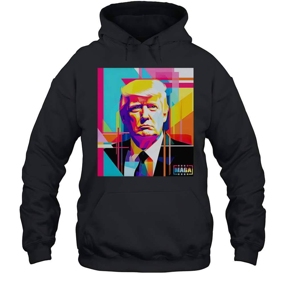 The Don Abstract Trump Shirt Unisex Hoodie