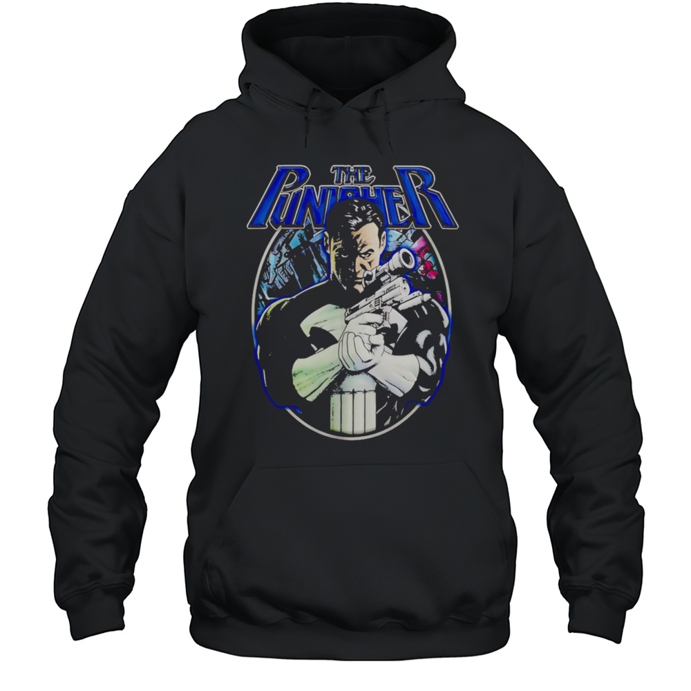 The Punisher Classic Retro Shirt Unisex Hoodie