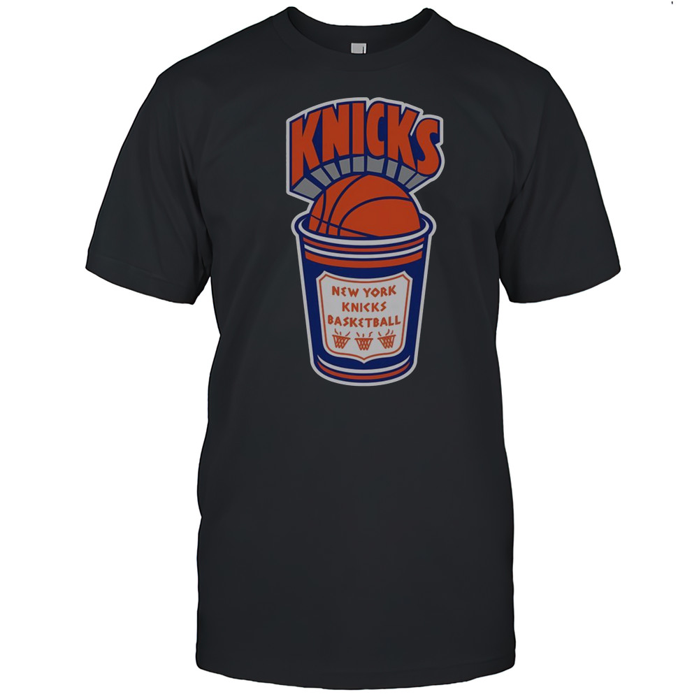 Top New York Knicks Hardwood Classics Brew City T-Shirt