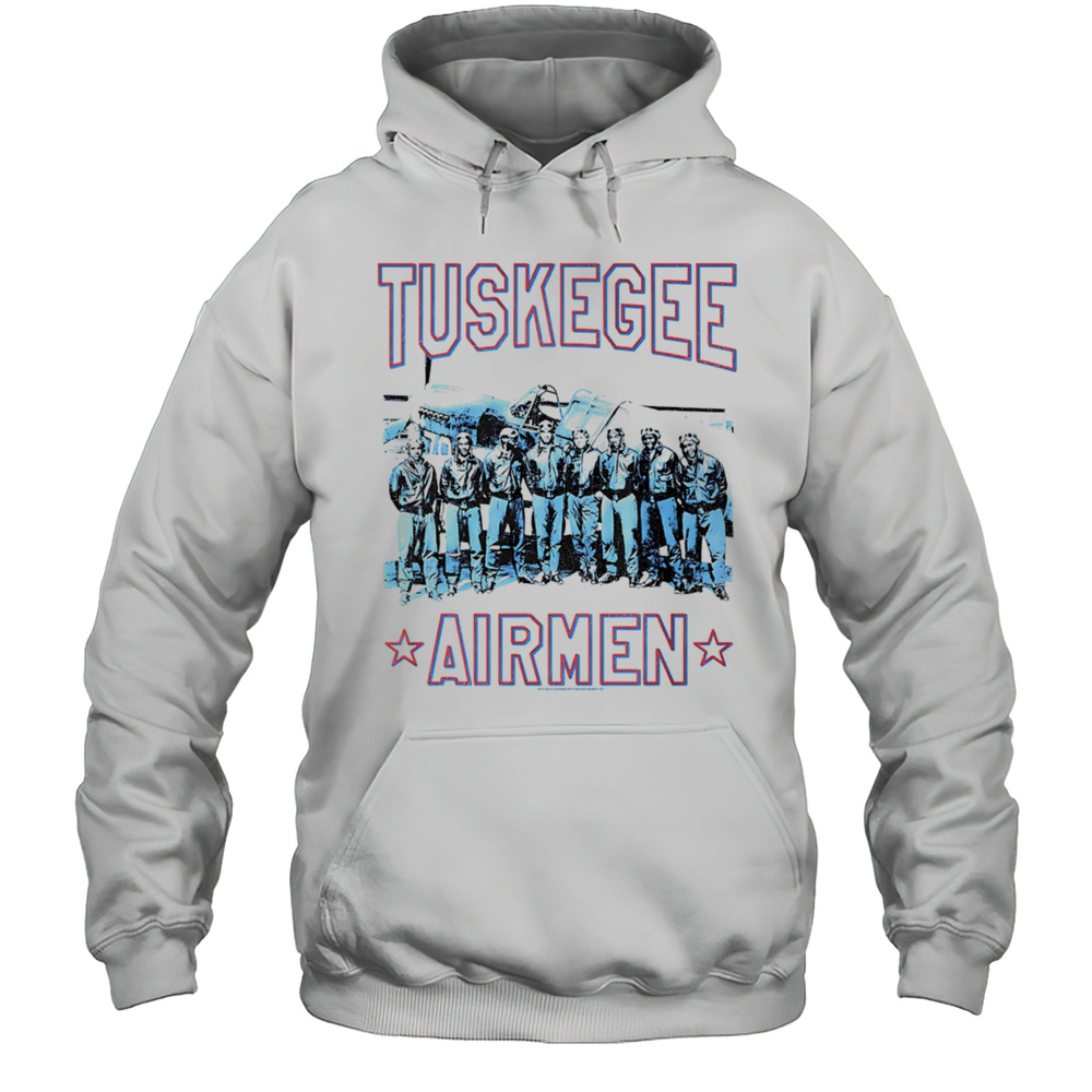Tuskegee Airmen P40 Fighter Shirt Unisex Hoodie