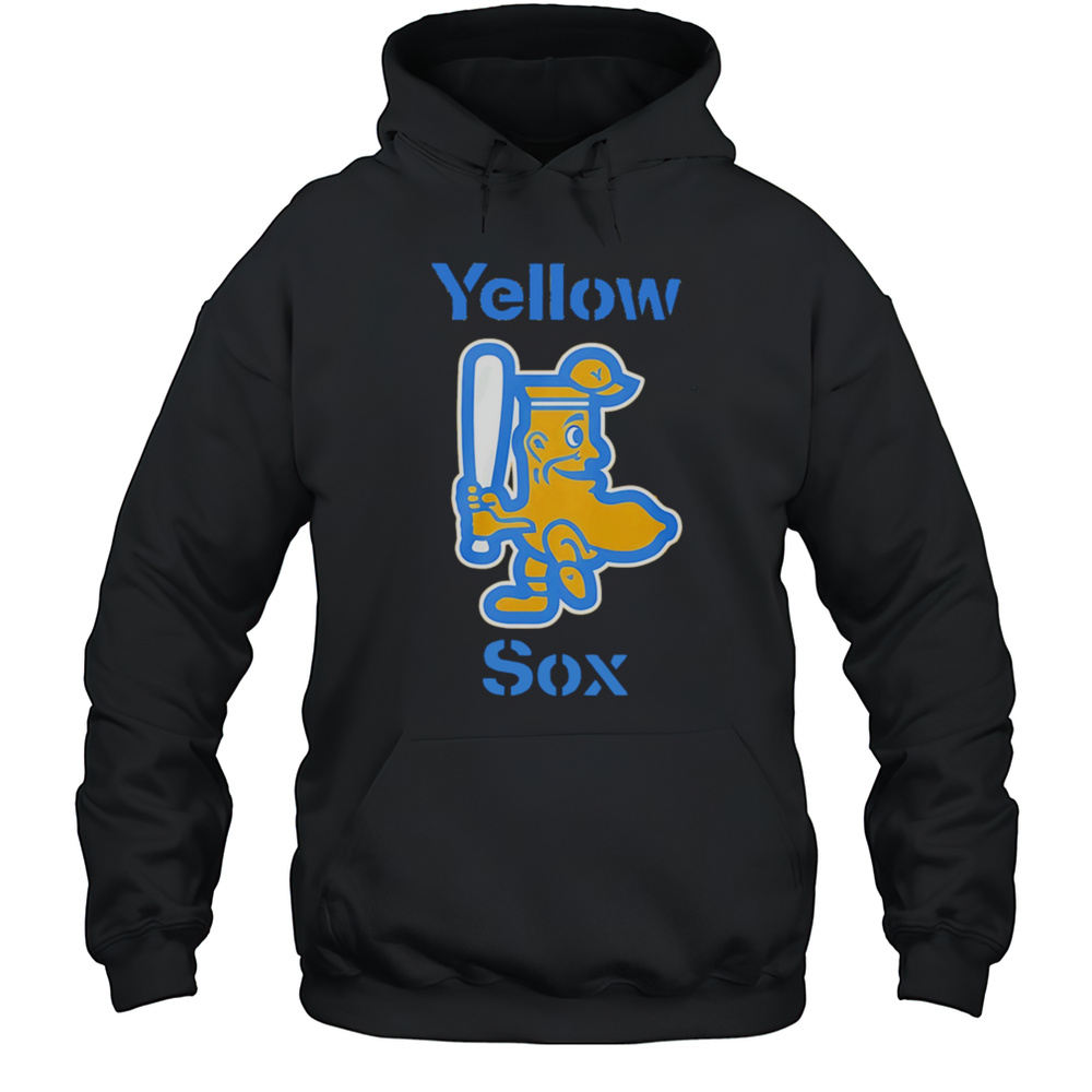 Yellow Sox Funny Shirt Unisex Hoodie