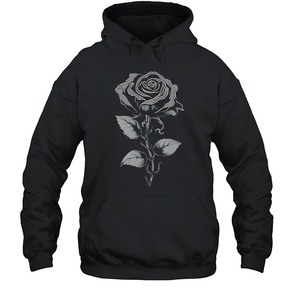 199 Flowers Black Rose Shirt Unisex Hoodie
