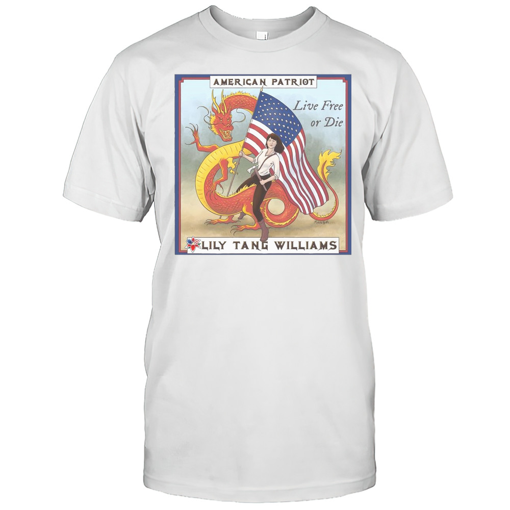 American Patriot Lily Tang Williams Live Free Or Die Meme Poster T-shirt
