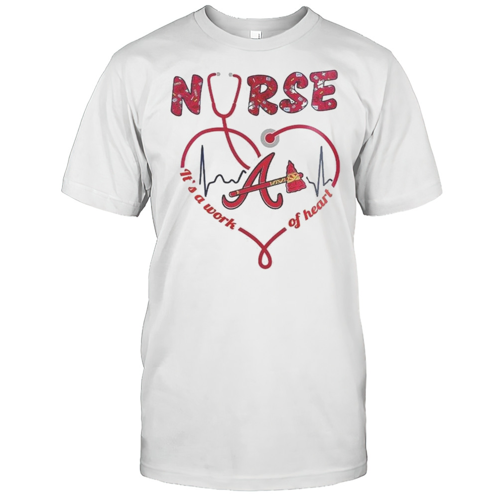 Atlanta Braves Nurses Appreciation Night 2025 Baseball Shirt