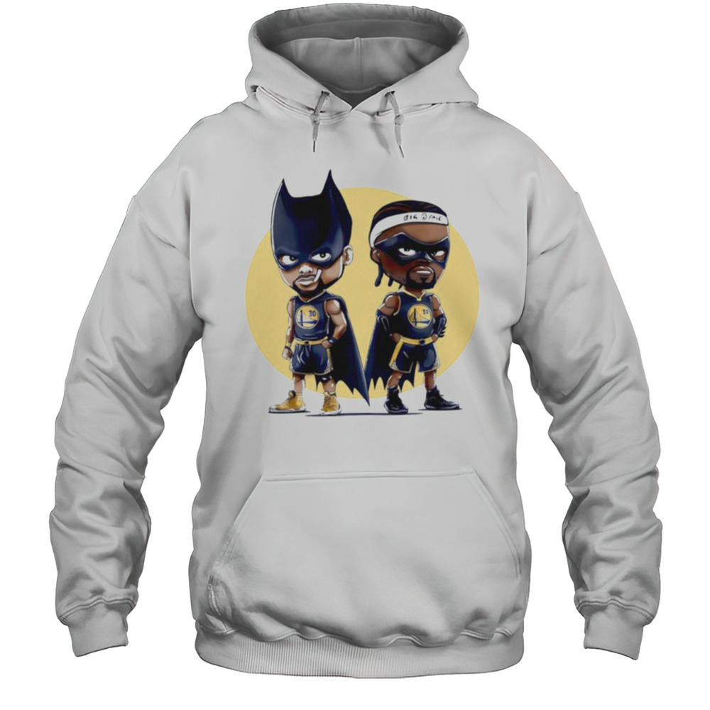 Batman Stephen Curry And Jimmy Butler Cartoon Shirt Unisex Hoodie