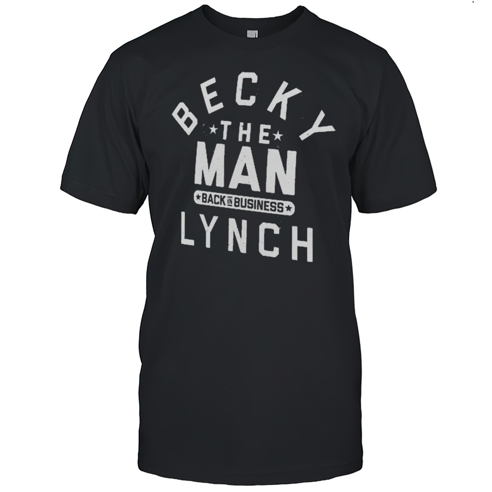 Becky Lynch The Man Back In Business Bex WWE 2025 T-shirt