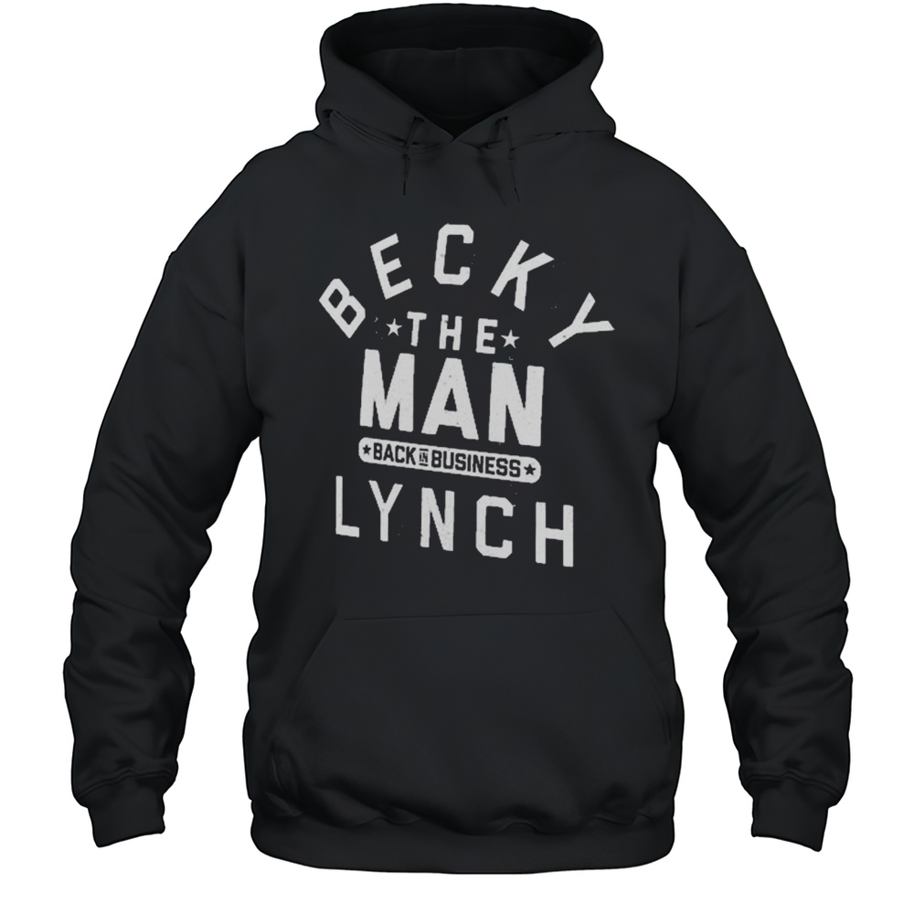 Becky Lynch The Man Back In Business Bex WWE 2025 T-shirt Unisex Hoodie