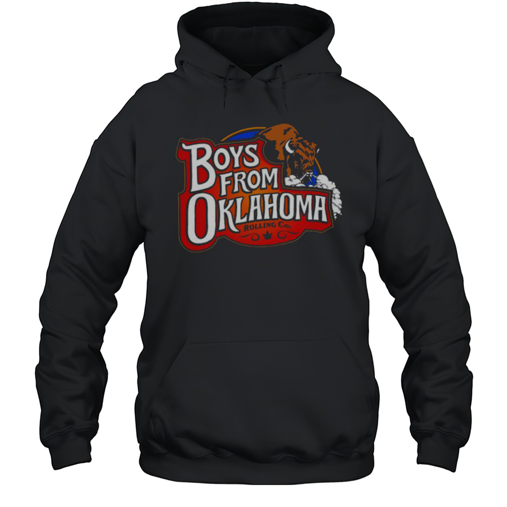 Boys From Oklahoma Rolling Co Buffalo Bison T Shirts Unisex Hoodie