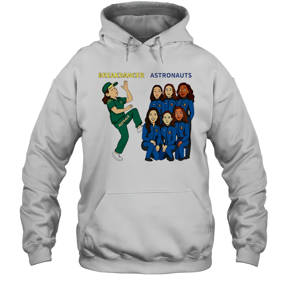 Breakdancer Astronaut Shirt Unisex Hoodie