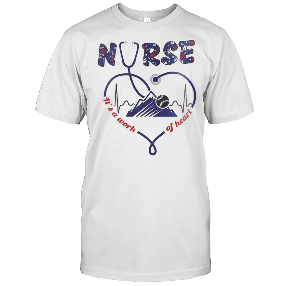 Colorado Rockies Nurses Appreciation Night 2025 Baseball Shirt