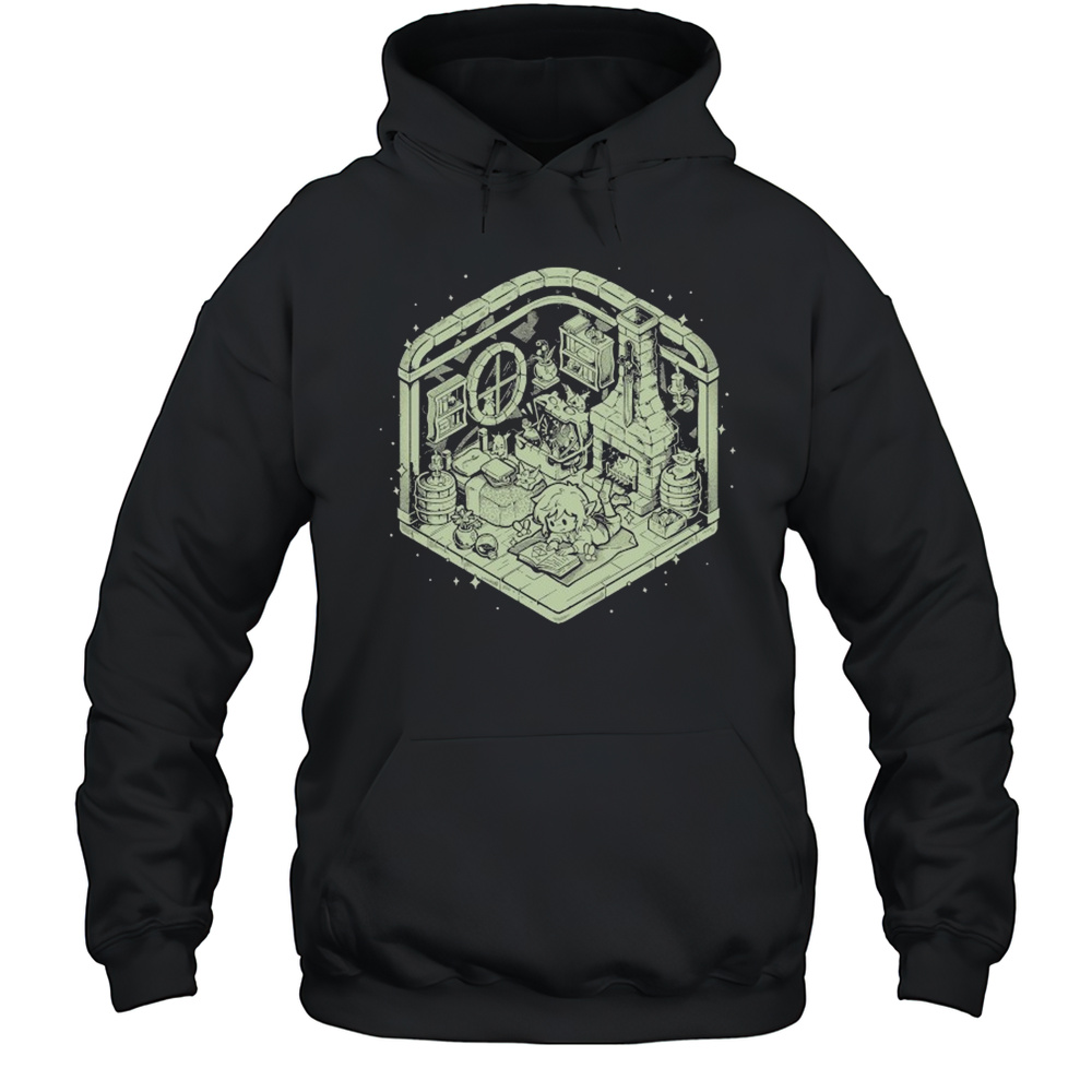 Cozy Heros Hideout T-shirt Unisex Hoodie