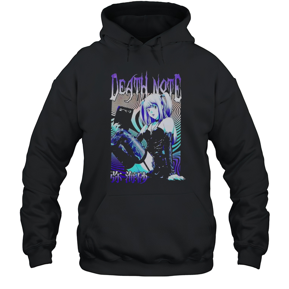 Death Note Misa Glitter Shirt Unisex Hoodie