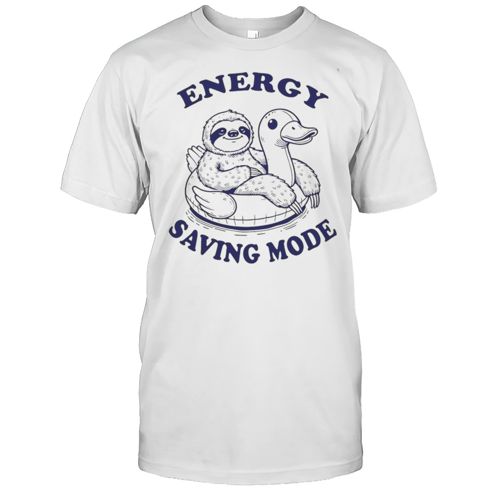 Energy Saving Mode Summer Shirt