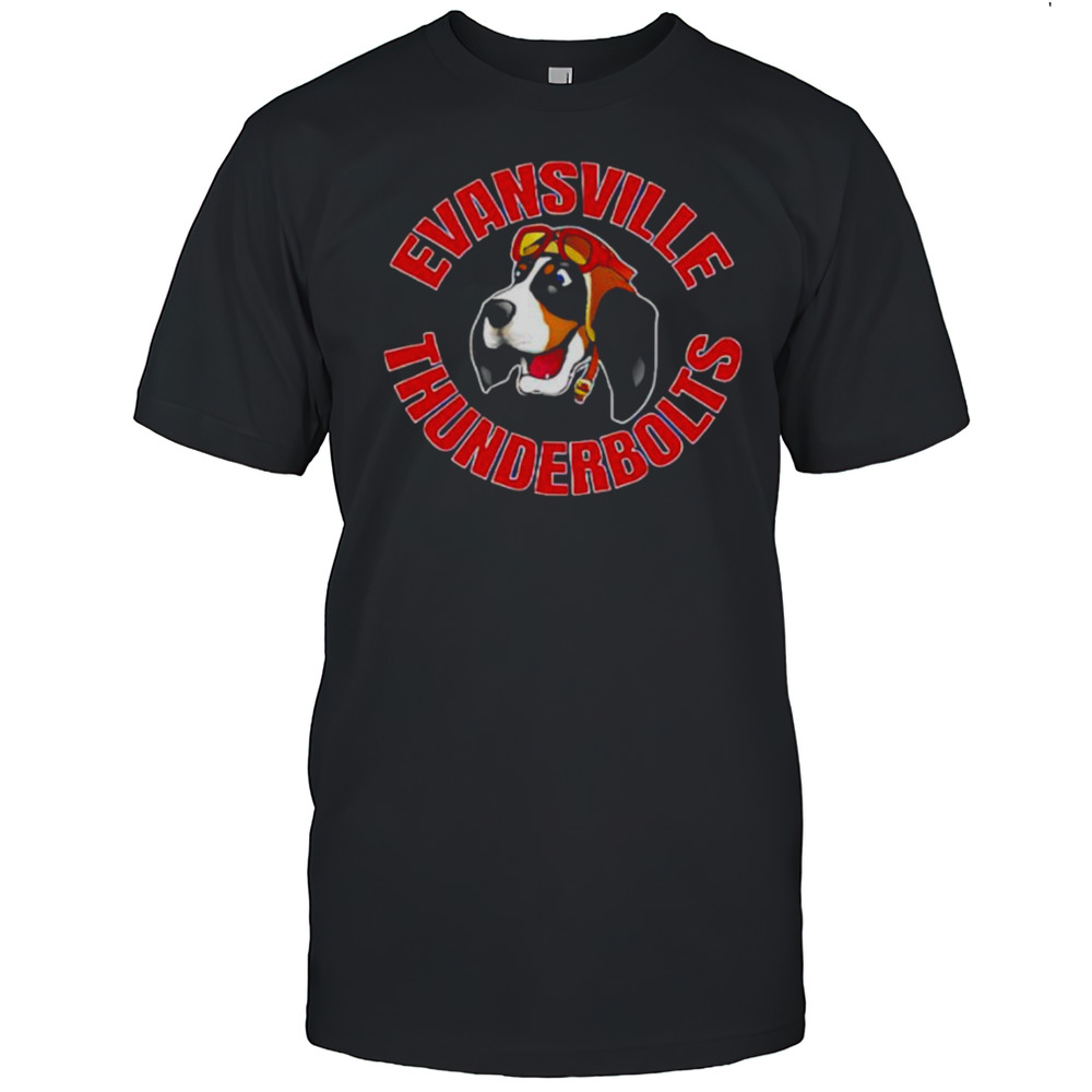 Evansville Thunderbolts Aero Dog Shirt