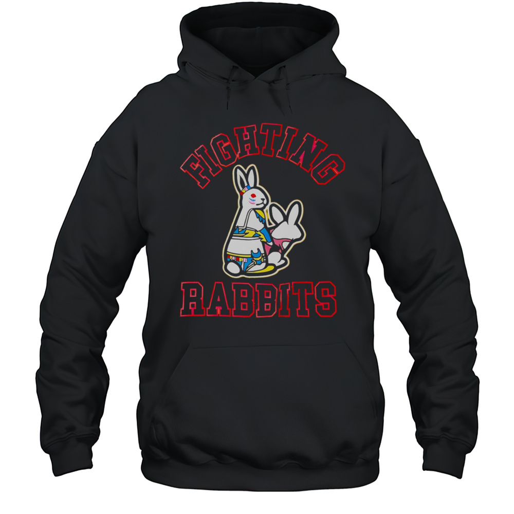 Fighting Rabbits Shirt Unisex Hoodie