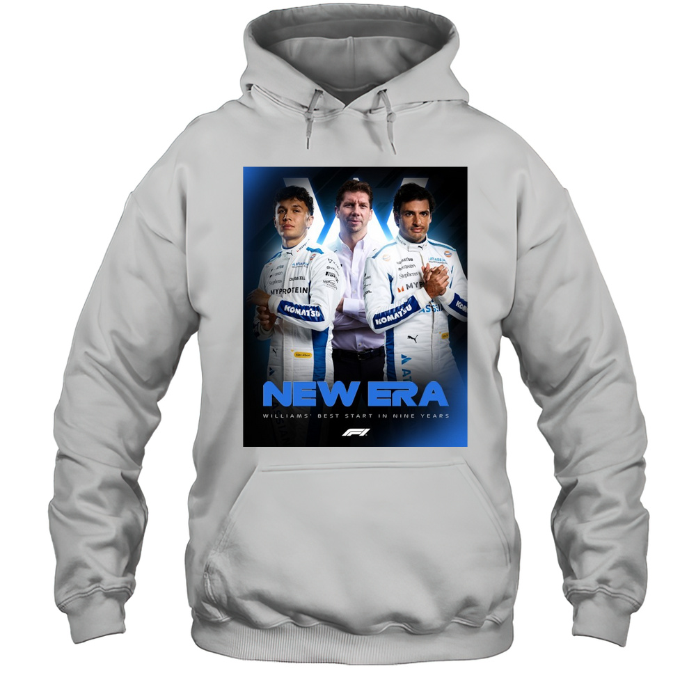 Formula 1 Saudi Arabian Grand Prix New Era Williams Best Start In Nine Years Poster T-shirt Unisex Hoodie