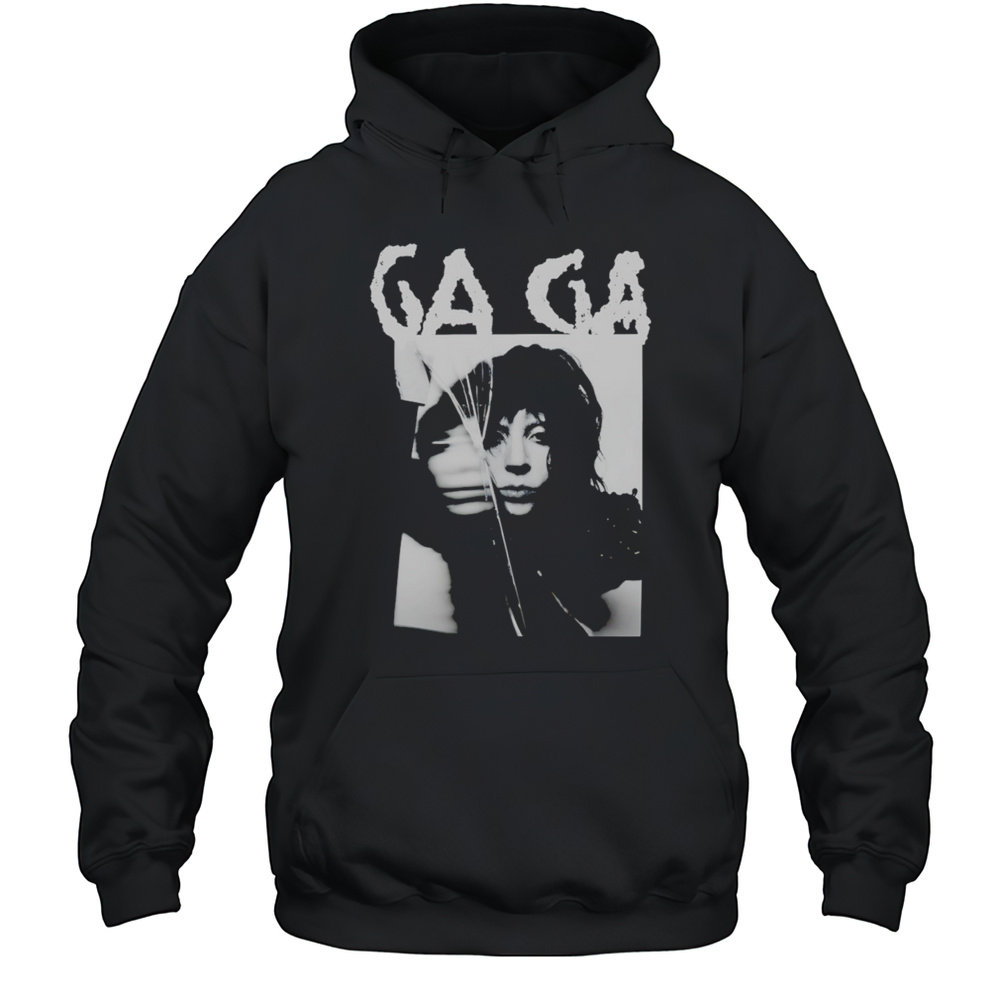 Ga Ga Contrast Cover Shirt Unisex Hoodie