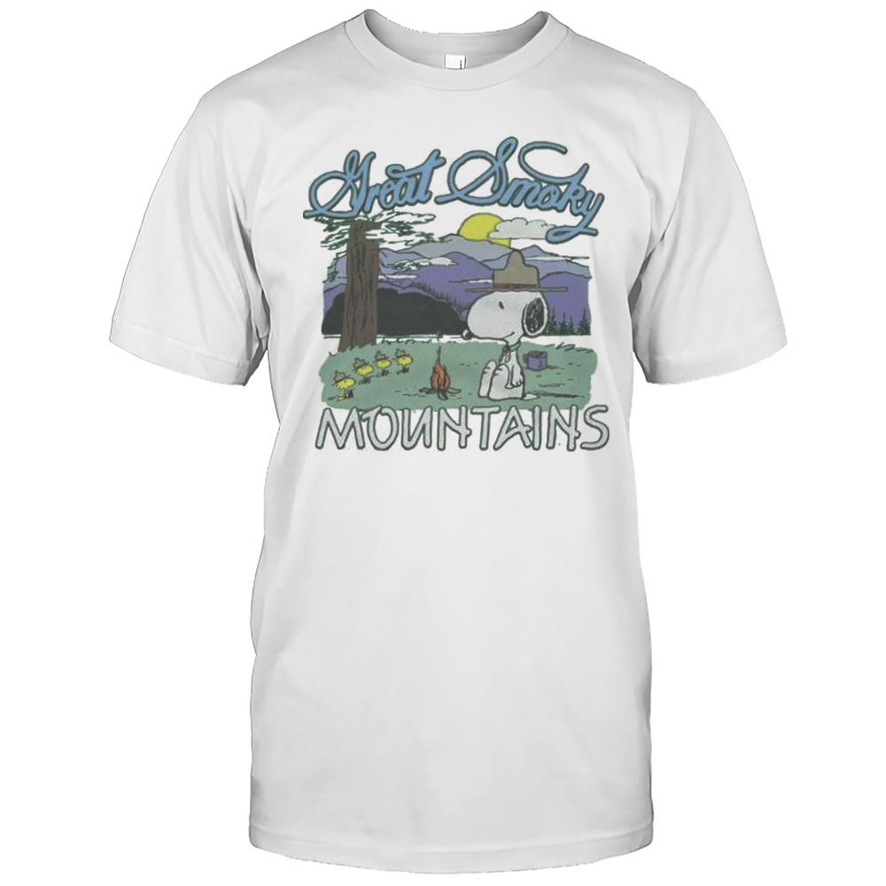 Great Smoky Mountains Snoopy Shirt