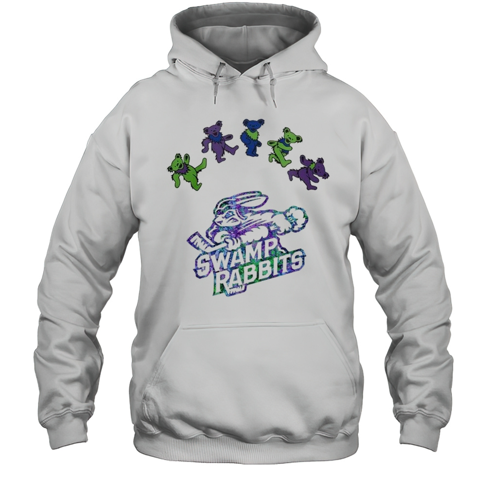 Greenville Swamp Rabbits X Grateful Dead Night 2025 Hockey Shirt Unisex Hoodie