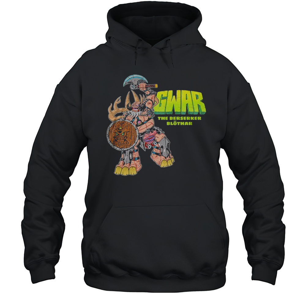 Gwar The Berserker Blothar T-shirt Unisex Hoodie