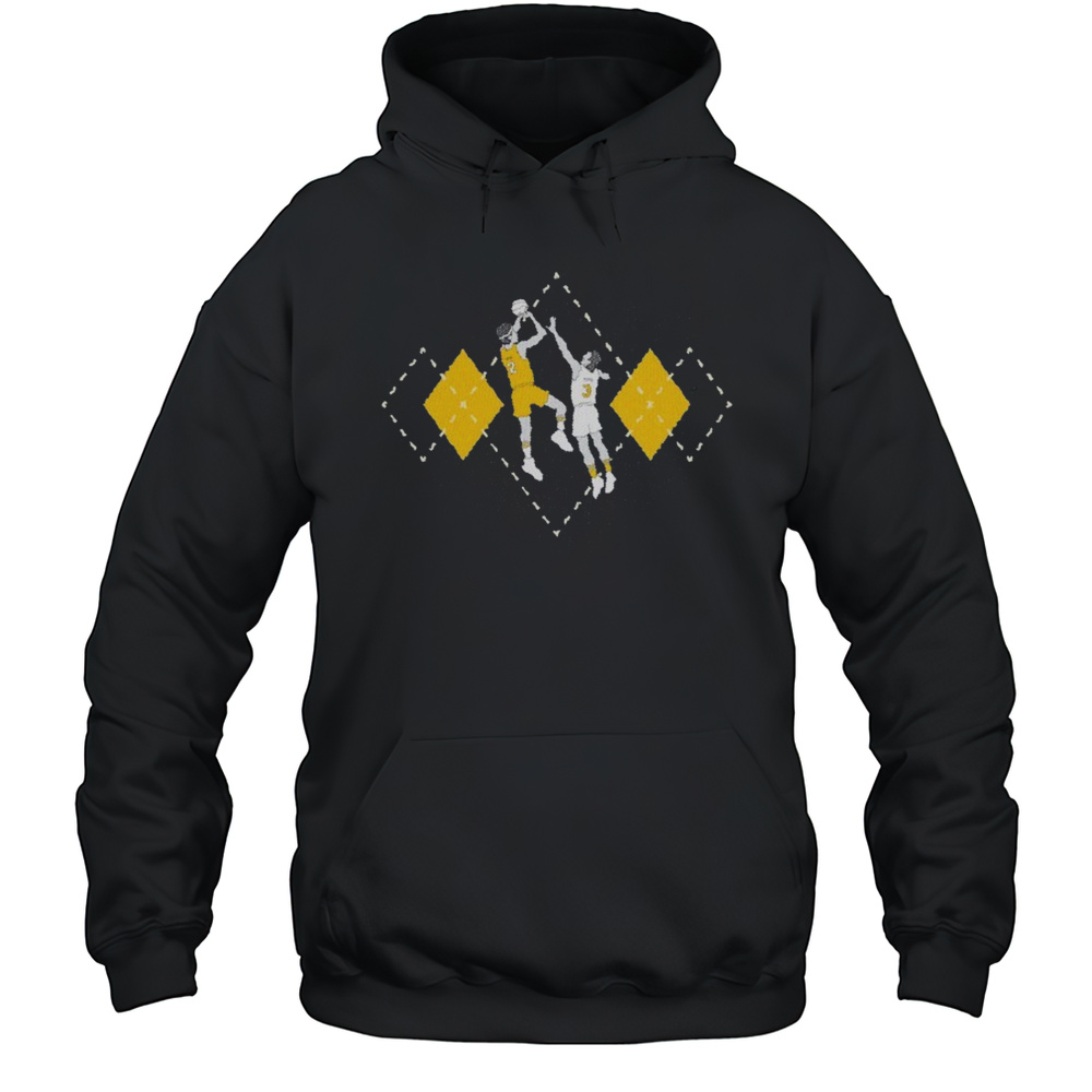 Hivemind Argyle Basketball T-Shirt Unisex Hoodie