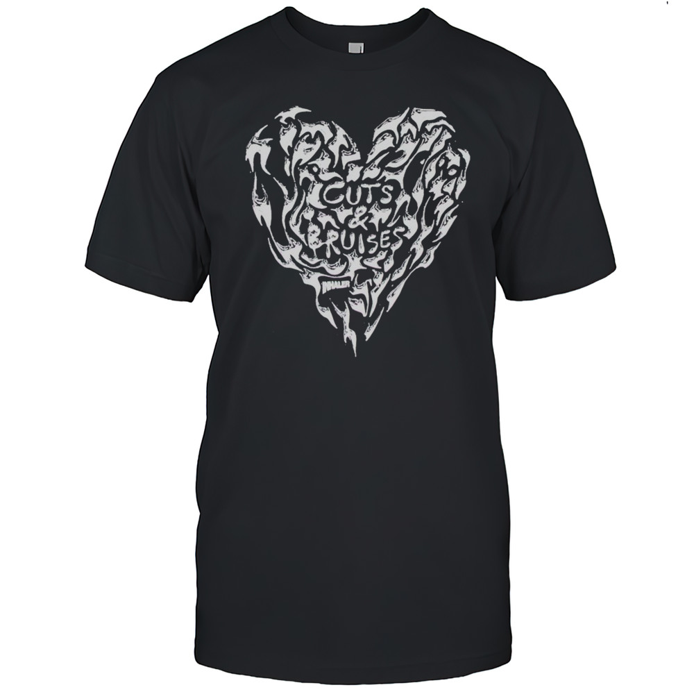 Inhaler Cuts And Bruises Heart T-shirt