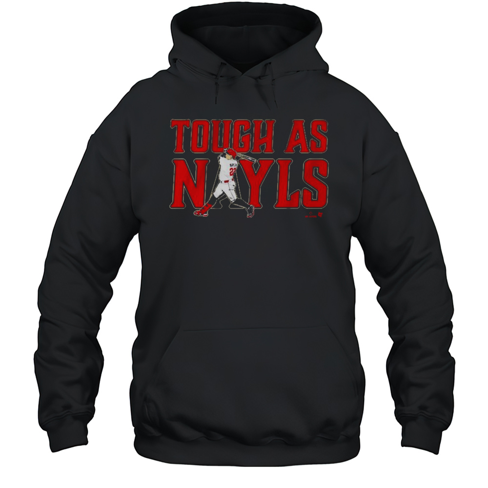 Josh Naylor Tough As Nayls Arizona Diamondbacks MLB 2025 Painting T-shirt Unisex Hoodie