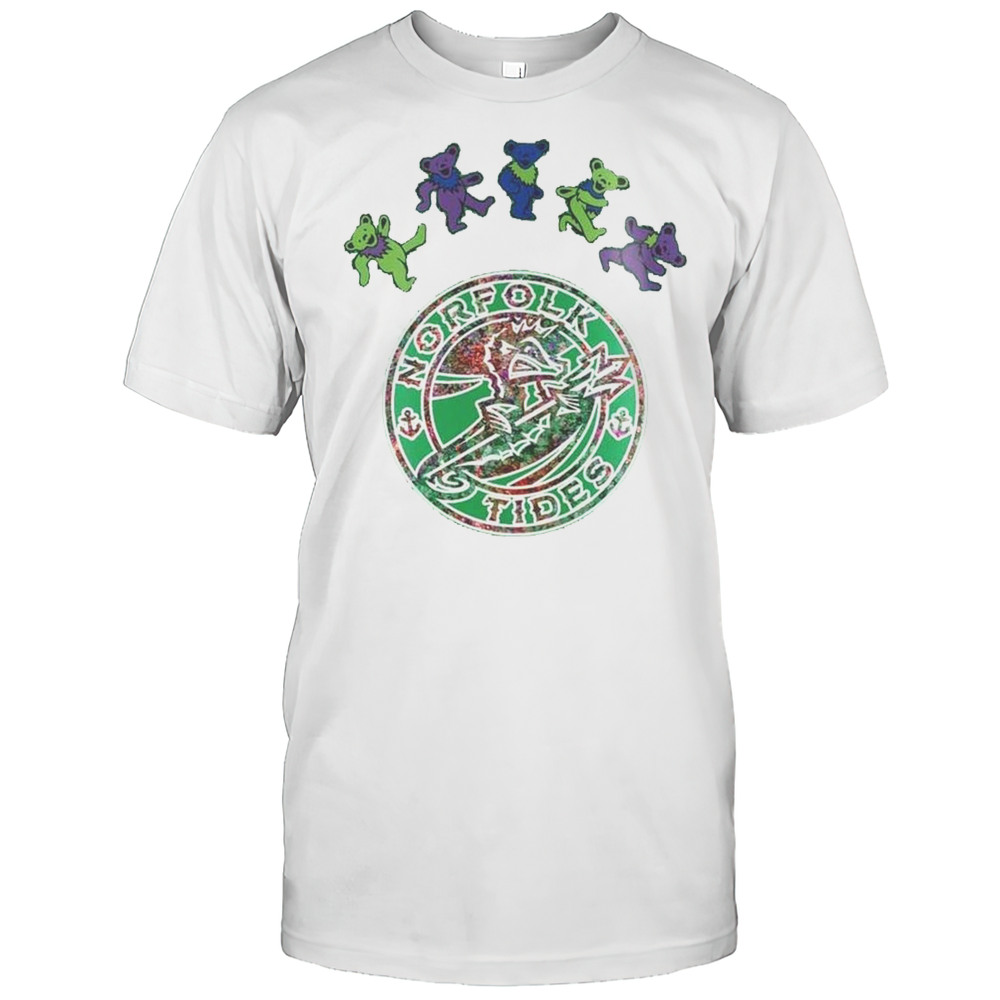 Norfolk Tides Grateful Dead Night 2025 Baseball Shirt