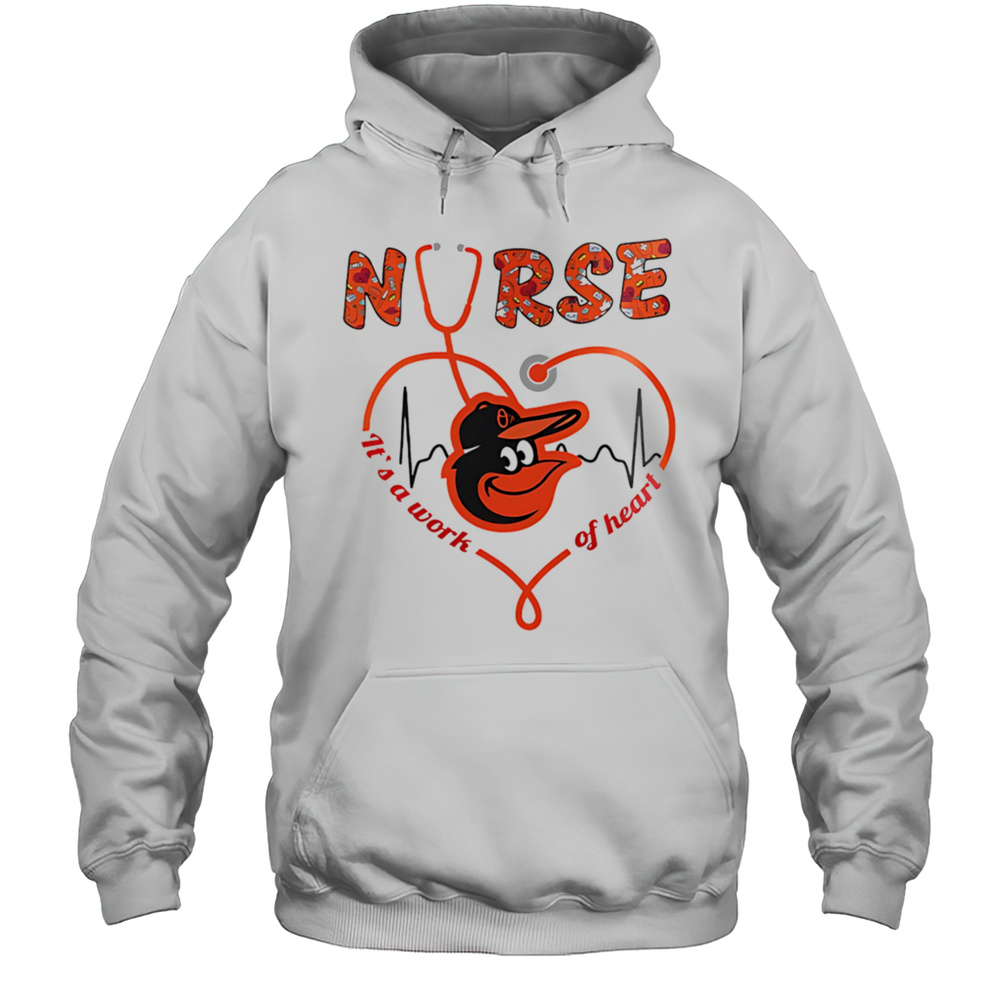 Orioles Nurses Appreciation Shirt Unisex Hoodie