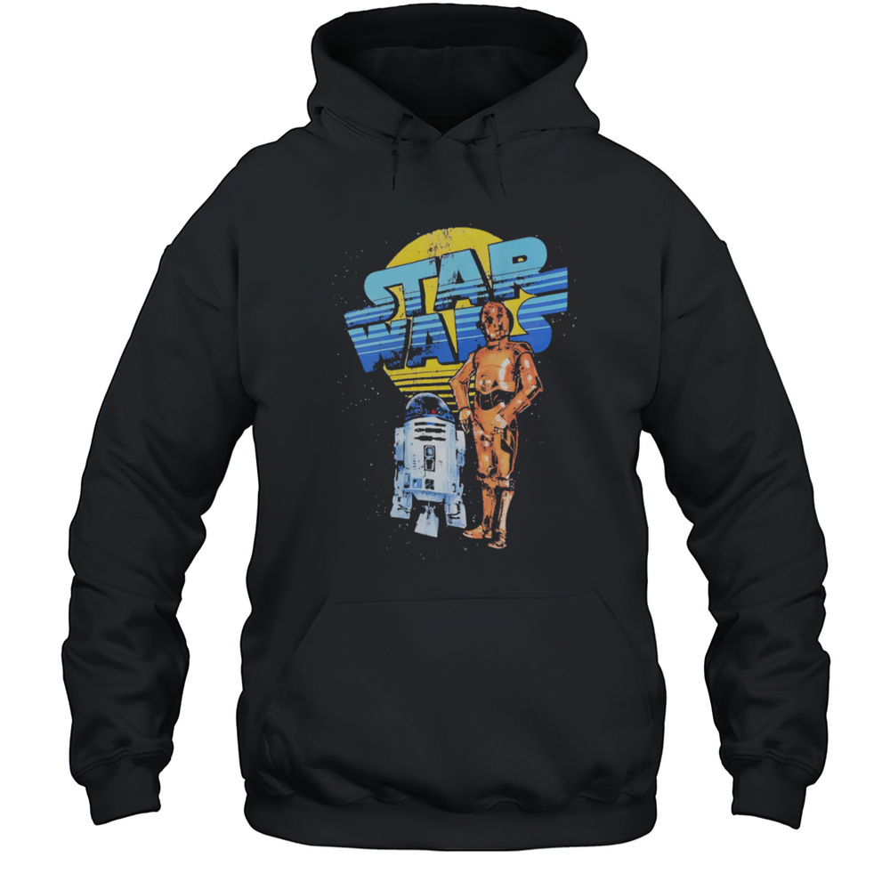 Star Wars Textured Classic Shirt Unisex Hoodie